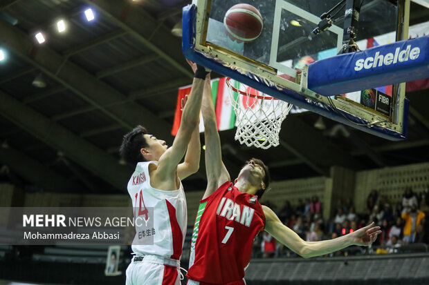 Iran, Japan at 2022 FIBA U18 Asian Championship in Tehran