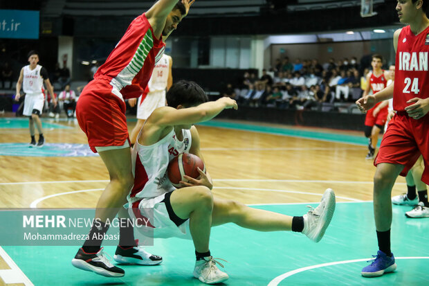 Iran, Japan at 2022 FIBA U18 Asian Championship in Tehran