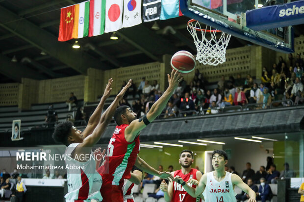 Iran, Japan at 2022 FIBA U18 Asian Championship in Tehran