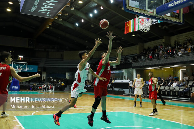 Iran, Japan at 2022 FIBA U18 Asian Championship in Tehran