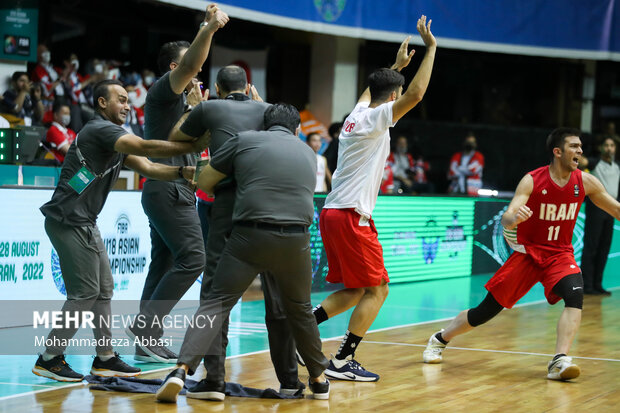 Iran, Japan at 2022 FIBA U18 Asian Championship in Tehran