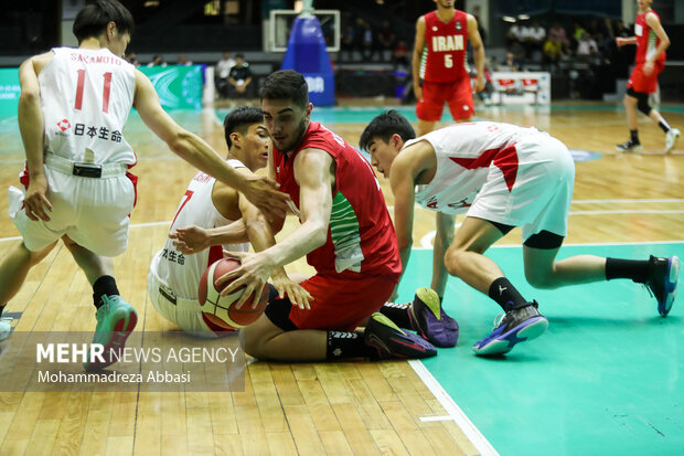 Iran, Japan at 2022 FIBA U18 Asian Championship in Tehran