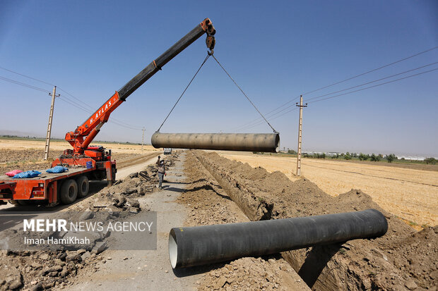  پروژه انتقال آب ارس به تبریز تا ۳ سال آینده تکمیل می‌شود
