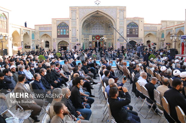اختتامیه اجلاسیه پیرغلامان حسینی در دروازه کربلا
