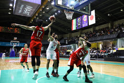 بردِ فنی تیم ملی بسکتبال ایران مقابل استرالیا در انتخابی جام جهانی