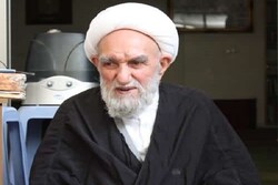 برپایی نماز بر پیکر مطهر آیت‌الله ناصری