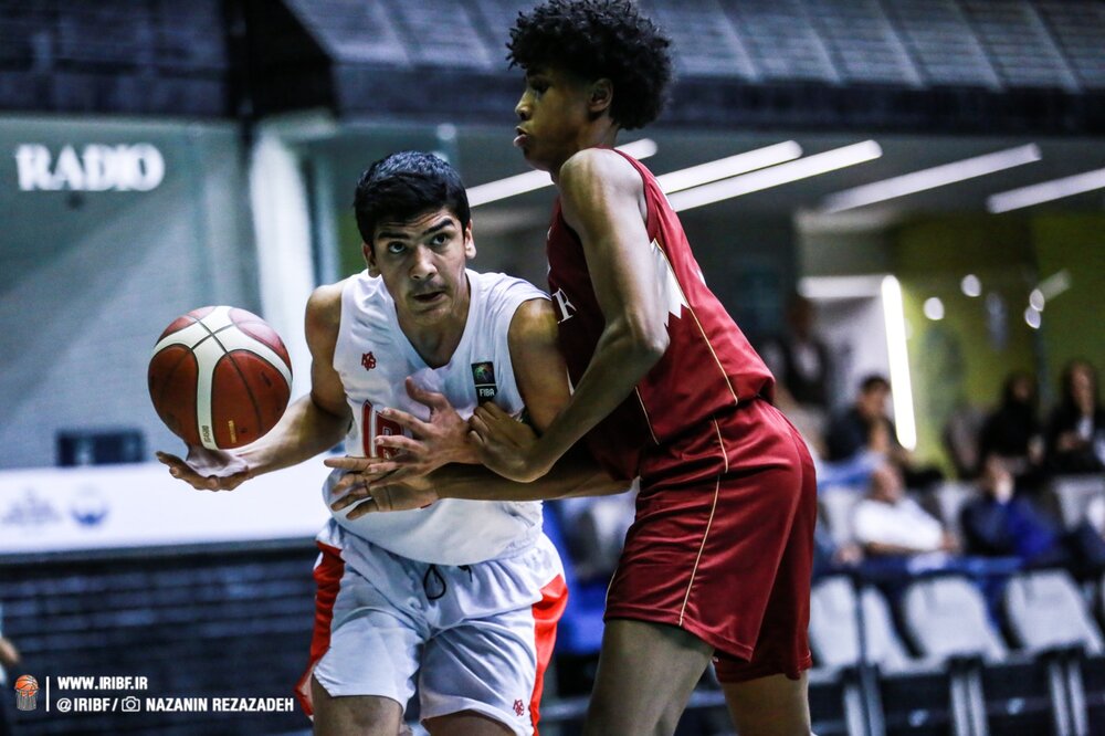 Iran U18 basketball