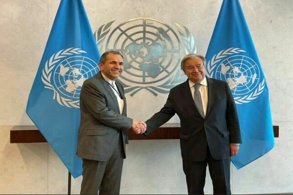 Outgoing Iran envoy, UN chief discuss JCPOA