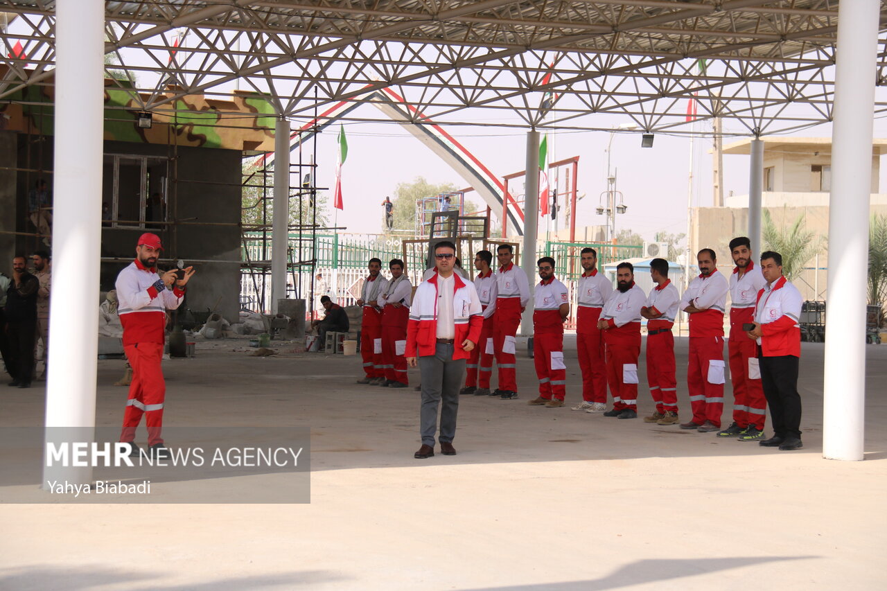  امکانات پزشکی و رفاهی زائران اربعین در مرز خسروی تامین است