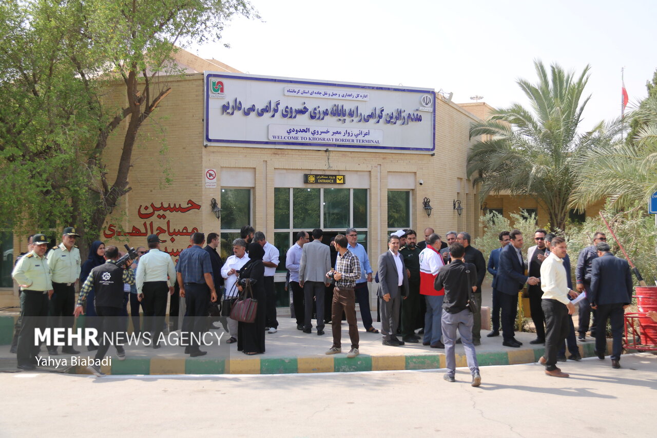 امکانات پزشکی و رفاهی زائران اربعین در مرز خسروی تامین است