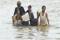 ۳۳ میلیون پاکستانی از سیل آسیب دیدند/  ۱۷۰۰ کشته و ۸ میلیون آواره