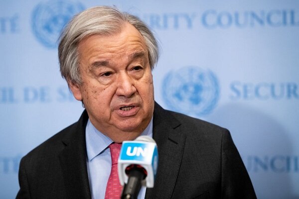"Humanity is in pain" UN chief says in New Year message