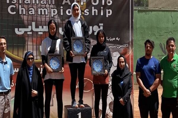 Iran female tennis player ranks 1st in Asian tournament 