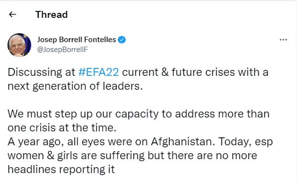 دیدگاه «جوزف بورل» درباره بحرانهای سه گانه اتحادیه اروپا