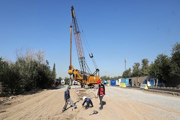 تحرکات عمرانی در بزرگراه یادگار امام به موازات تنگنای مالی