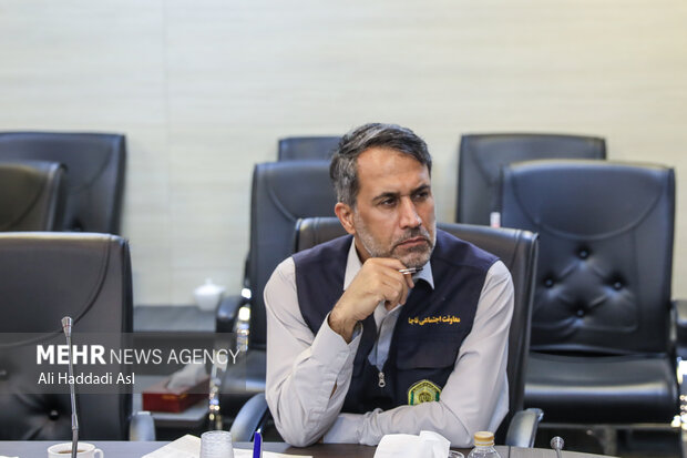 Tehran Police Chief visits MNA HQ