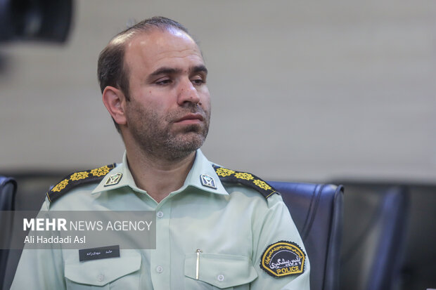 Tehran Police Chief visits MNA HQ