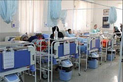 اشغال ۷۷ درصدی تخت های بیمارستانی