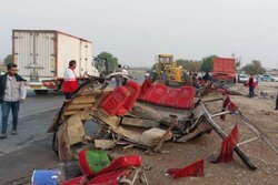 عیادت معاون استاندار خوزستان از مصدومان سانحه رانندگی در شوشتر