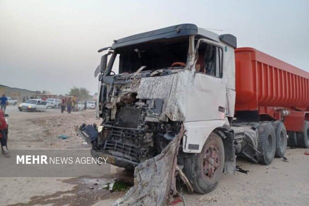 تصادف در جاده کرمان - ماهان یک کشته برجای گذاشت