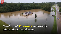 Residents of Mississippi embroiled in aftermath of river flooding
