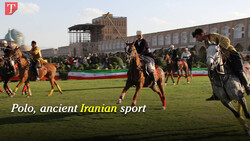 Polo, ancient Iranian sport