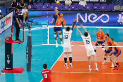 باخت تیم ملی والیبال ایران برابر هلند/ لاله‌های نارنجی سمی شدند!