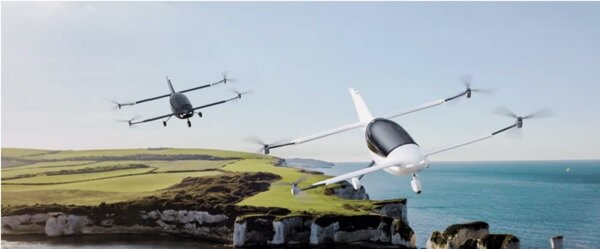 ساخت هواپیمای عمودپرواز برقی با برد ۳۲۰ کیلومتر