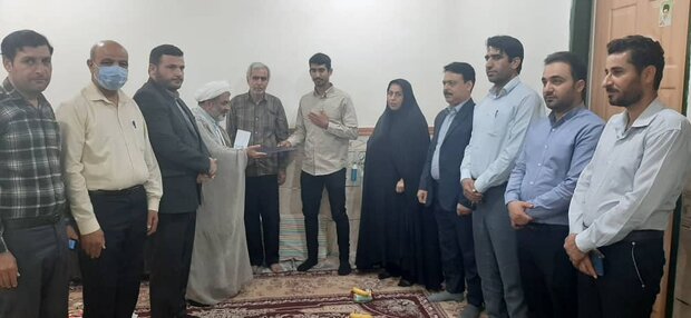 نایب قهرمان مسابقات دریابرد روسیه در آبپخش تقدیر شد