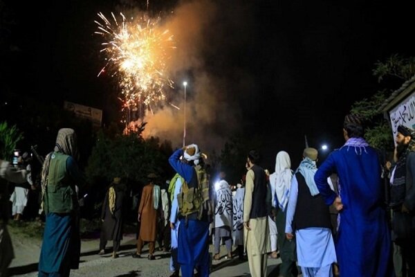 طالبان خروج آمریکا را در بگرام جشن گرفت