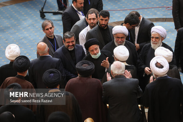 مراسم افتتاحیه هفتمین اجلاس مجمع عمومی مجمع جهانی اهل بیت (ع) صبح امروز پنجشنبه ۱۰ شهریور ماه ۱۴۰۱ با حضور حجت الاسلام والمسلمین سید ابراهیم رئیسی، رئیس جمهور و با حضور میهمانانی از داخل و خارج از کشور در سالن اجلاس سران تهران برگزار شد