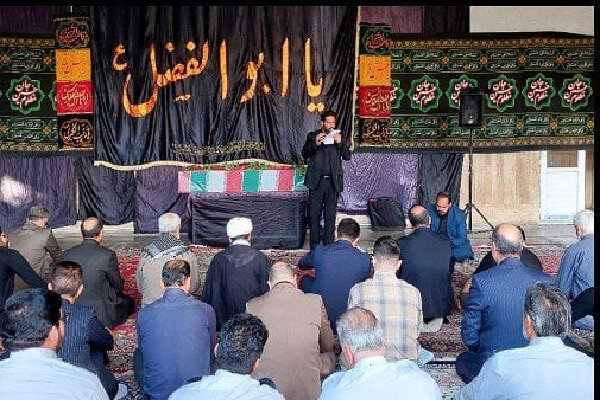 مراسم تشییع پیکر شهید گمنام در آتش نشانی شهرداری ورامین برگزار شد