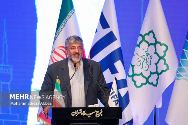 مراسم رونمایی از کاپ جام جهانی در تهران 24