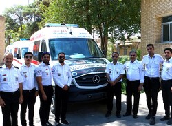 تیم فوریتهای پزشکی کاشان به مرز مهران اعزام شدند