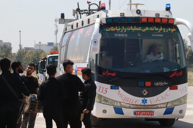 صفر تا صد خدمت رسانی اورژانس در اربعین/ استقرار۲ هواپیما در مرزها