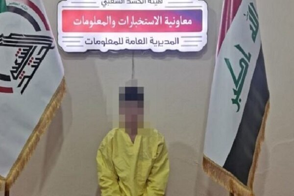 بازداشت عنصر داعشی در موصل عراق