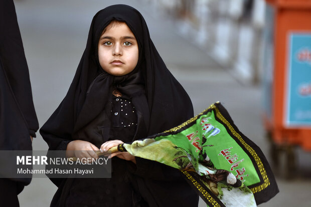 تردد زائران اربعین حسینی از مرز شلمچه