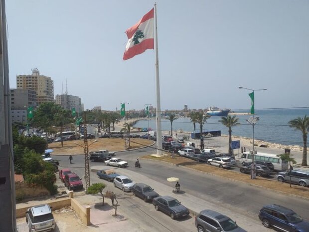 برگزاری راهپیمایی دریایی در حمایت از ثروت های نفتی لبنان+ تصاویر
