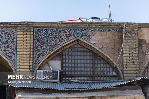 بناهای ناایمن در بازار های اصفهان