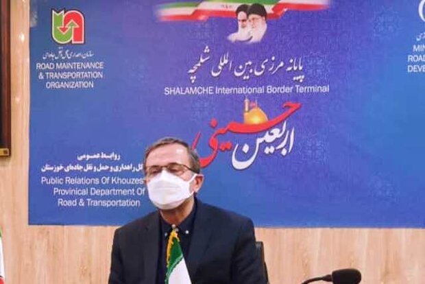 تردد زائران از خسروی تا مهران/ موکبهای اربعین برپا شد