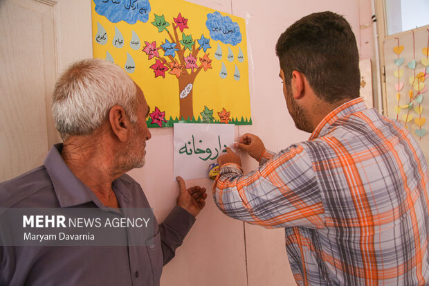 اردوی جهادی بسیج جامعه پزشکی در روستای زرد خراسان شمالی