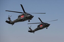 Kuzey Irak'ta TSK'ya ait helikopter düştü