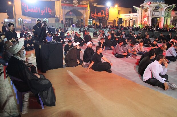 مراسم عزاداری شهادت امام حسن مجتبی (ع) در بوشهر برگزار شد