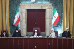 İran Uzmanlar Meclisi'nin oturumundan fotoğraflar