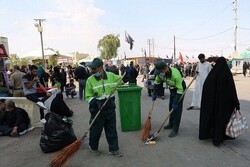 اعزام هزار نیروی خدمات شهری تهران به عتبات برای خدمت‌رسانی