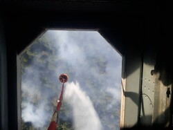 آتش سوزی جنگل چهارکد عباس آباد پس از ۲۴ ساعت مهار شد