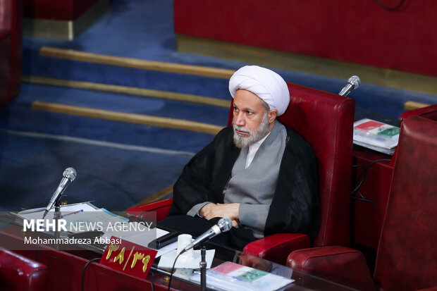 حجت الاسلام لطف الله دژاکام از اعضای مجلس خبرگان رهبری در دهمین اجلاسیه مجلس خبرگان رهبری حضور دارد