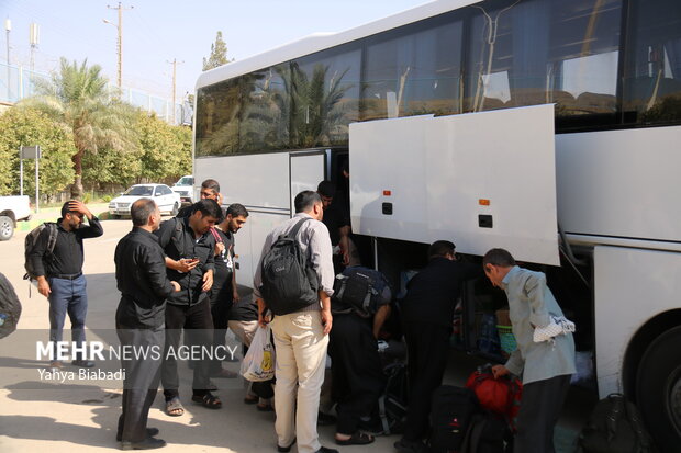 ورود اتوبوس زائران به خوزستان، ایلام و کرمانشاه ممنوع شد 