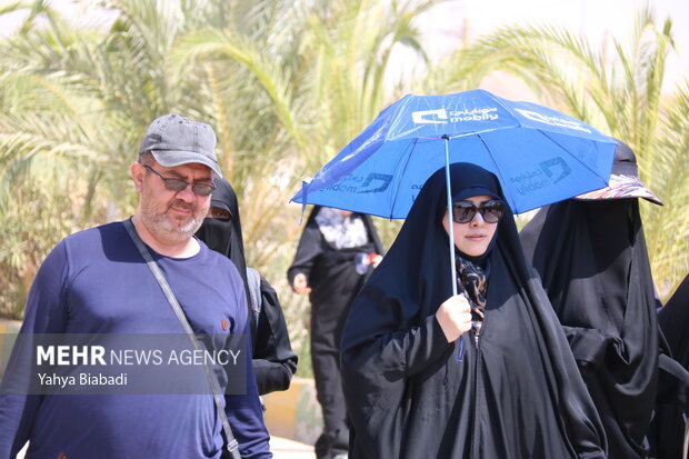 اوجگیری تردد درمهران/نیازموکبها به آب/ورود۱.۱میلیون نفر به عراق