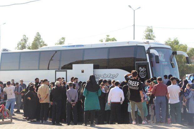 جابهجایی ۱۵ هزار زائر اربعین حسینی در استان بوشهر جابهجایی ۱۵ هزار زائر اربعین حسینی در استان بوشهر